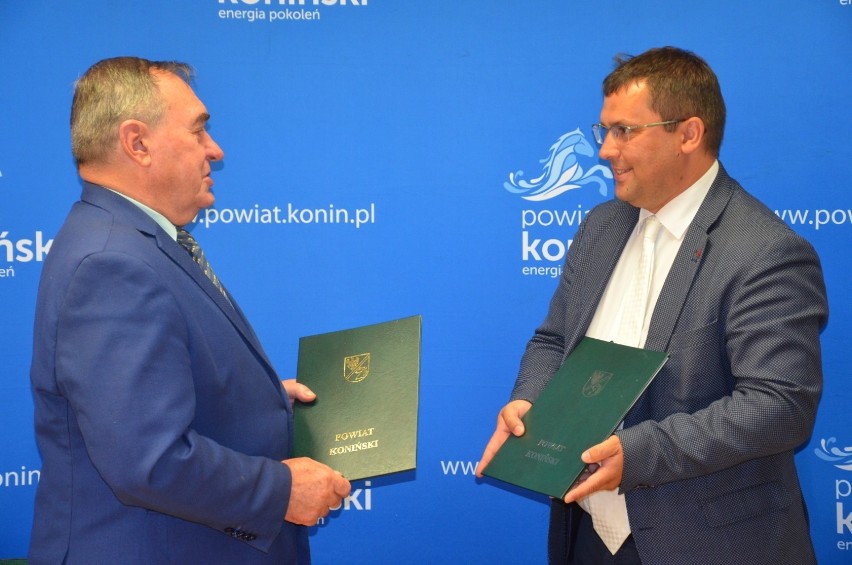 Powiat koniński przekazał 70 tysięcy złotych dla Wojewódzkiego Szpitala Zespolonego w Koninie .
