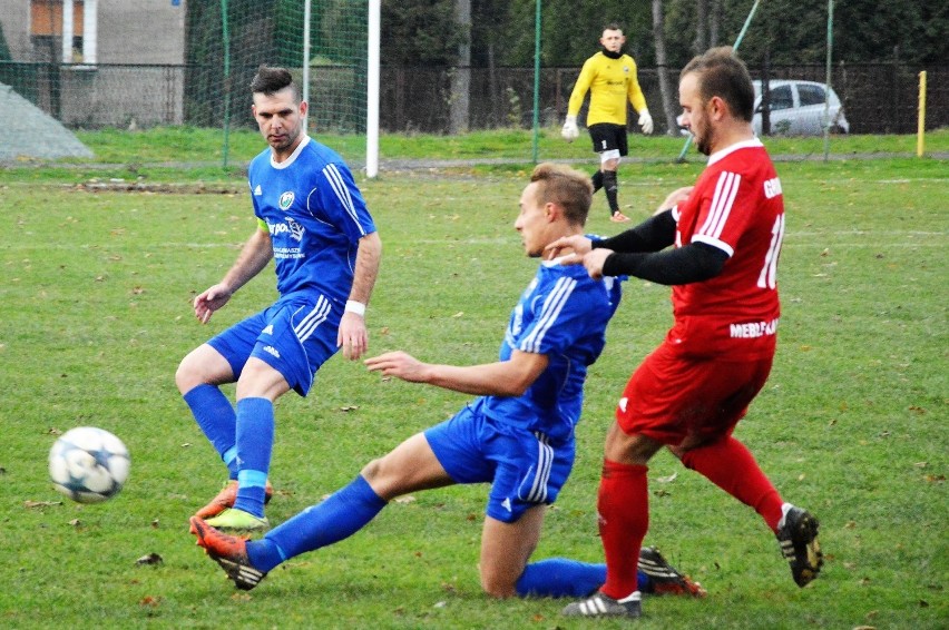 5. liga. W piłkarskim westernie Jawiszowice pokonały Nadwiślanin Gromiec [ZDJĘCIA]