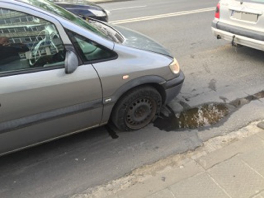 Pijany kierowca spowodował kolizję na ulicy Częstochowskiej...