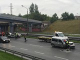 Wypadek na S86 w Sosnowcu [ZDJĘCIA]