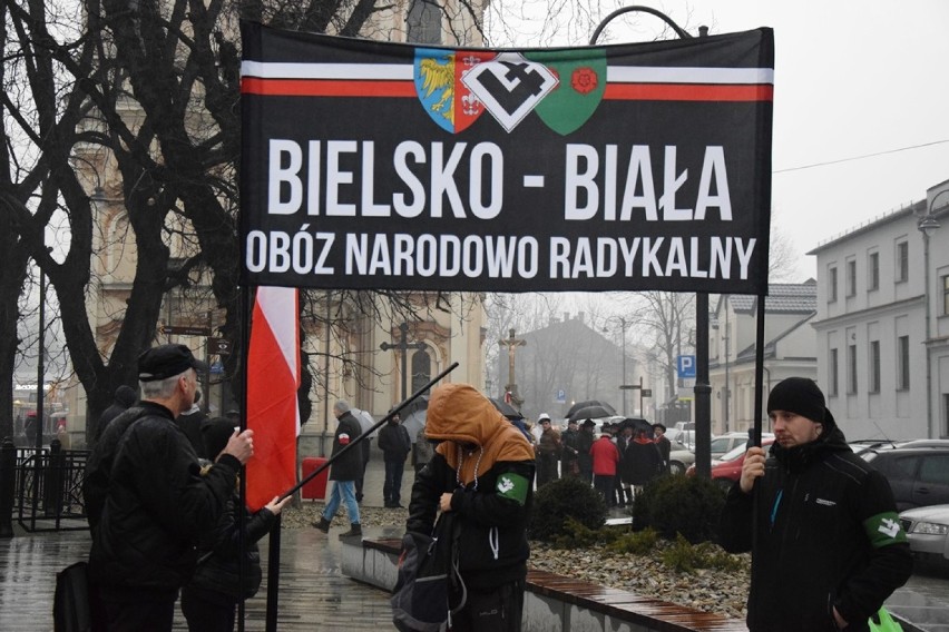 Marsz Pamięci Żołnierzy Wyklętych 2019 w Bielsku-Białej WIDEO, ZDJĘCIA