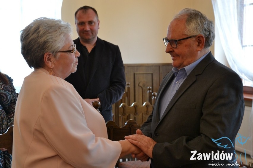 "Złota para" z Zawidowa. Janina i Jan Pilichiewicz odznaczeni Medalami za Długoletnie Pożycie Małżeńskie