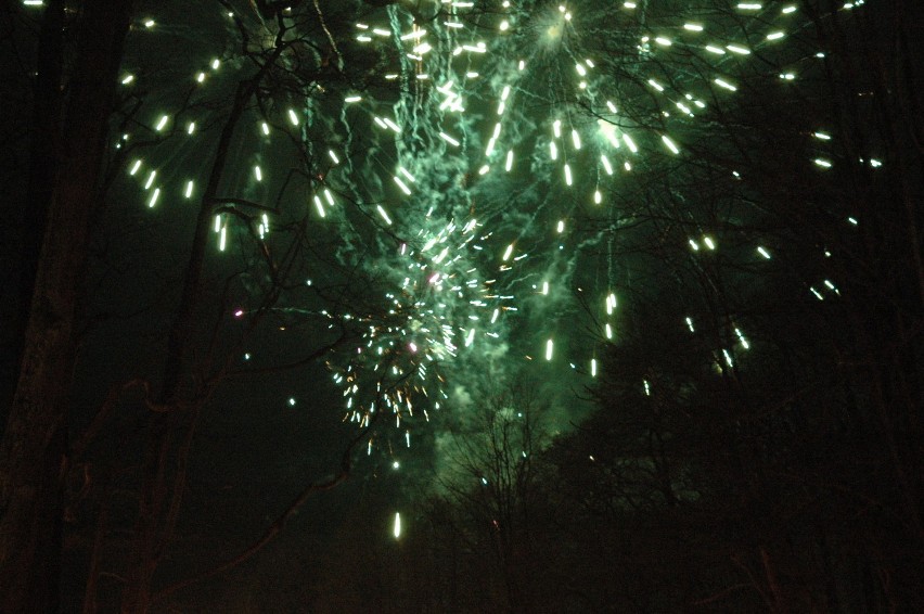 Zobacz Sylwester i powitanie 2013 roku w parku w Wejherowie [ZDJĘCIA]