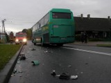 Wypadek z udziałem autobusu w Barkowie (aktualizacja)