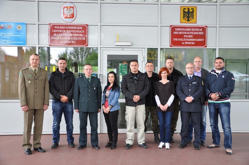 Lubań: Macedońscy strażnicy graniczni odwiedzili Polskę (ZDJĘCIA)