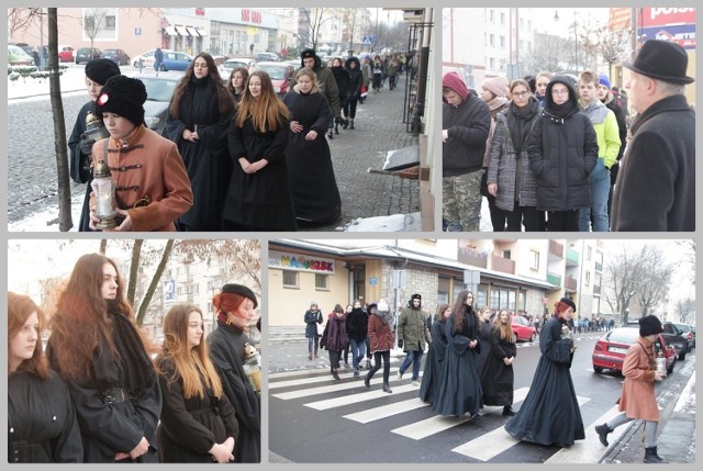 W poniedziałek uczniowie Prywatnej Ogólnokształcącej Szkoły Sztuk Plastycznych w historycznych strojach przeszli ulicami miasta od miejsca więzienia carskiego do pomnika Stanisława Bechiego. Minęła bowiem 155. rocznica rozstrzelania Włocha, jednego z bohaterów Powstania Styczniowego. Pod pomnikiem przy stadionie OSiR uczniowie zapalili znicze.


155. rocznica śmierci S. Bechiego we Włocławku. Czarny przemarsz

