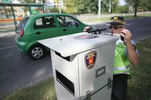 Fotoradar Straży Miejskiej w Łodzi