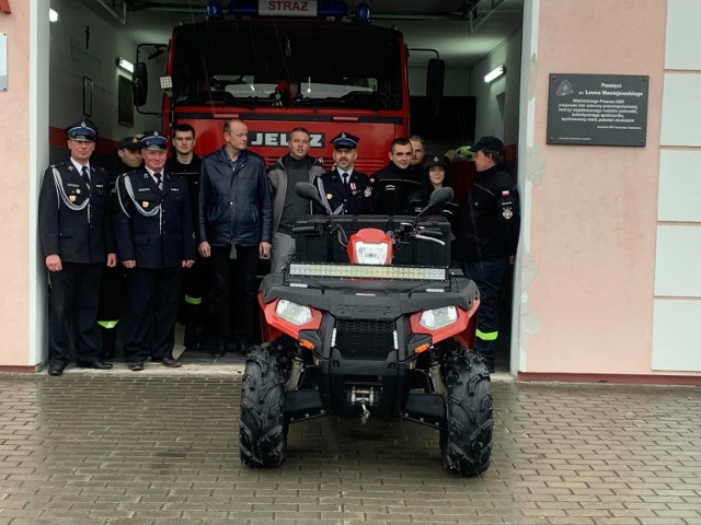 Pierwszy quad w powiecie chełmińskim jest już na wyposażeniu jednostki OSP Nowawieś Chełmińska