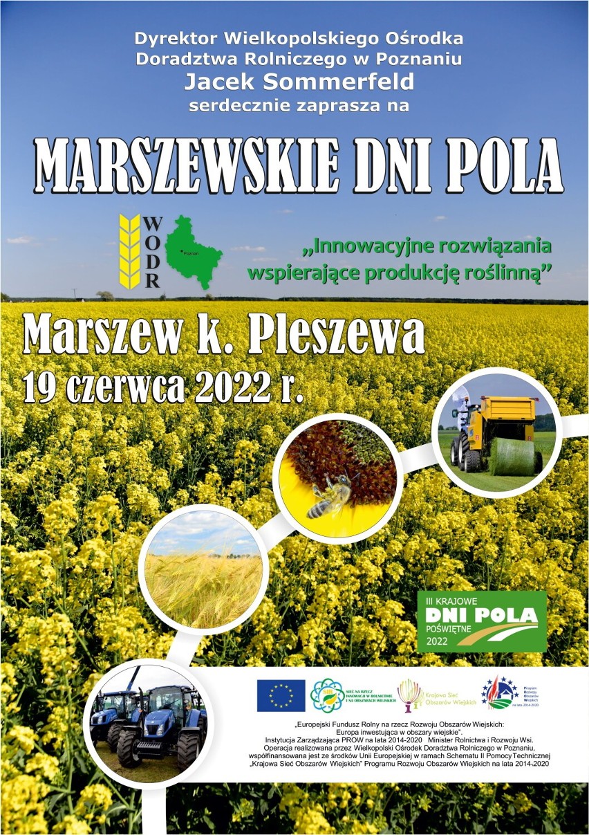 Marszewskie Dni Pola 2022 - 150 odmian gatunków roślin i...
