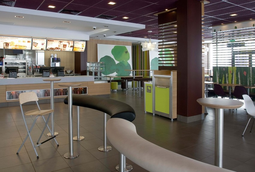 Tak wygląda przykładowa restauracja sieci McDonald's