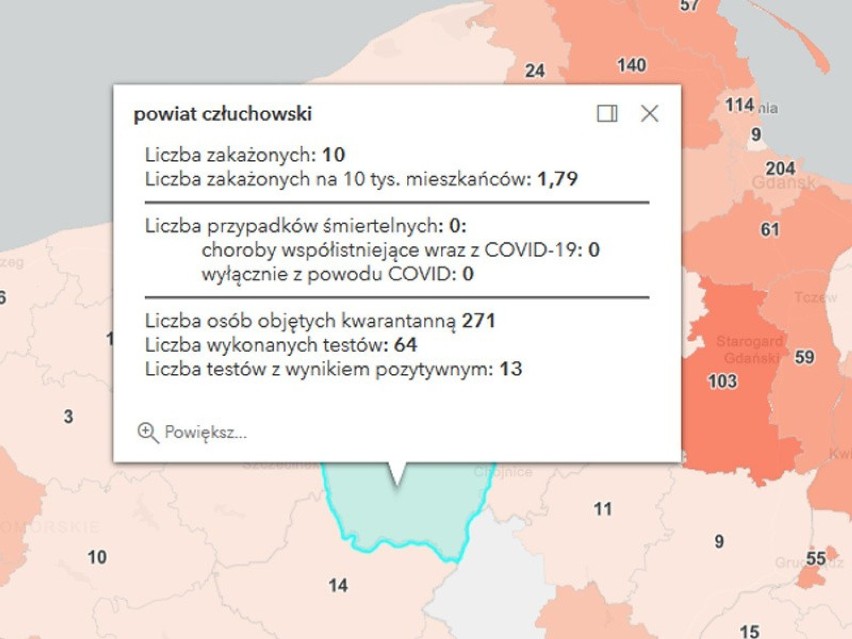 Koronawirus na Pomorzu 29.03.2021. 1007 nowych przypadków zachorowania na Covid-19 w województwie pomorskim. Zmarły 3 osoby