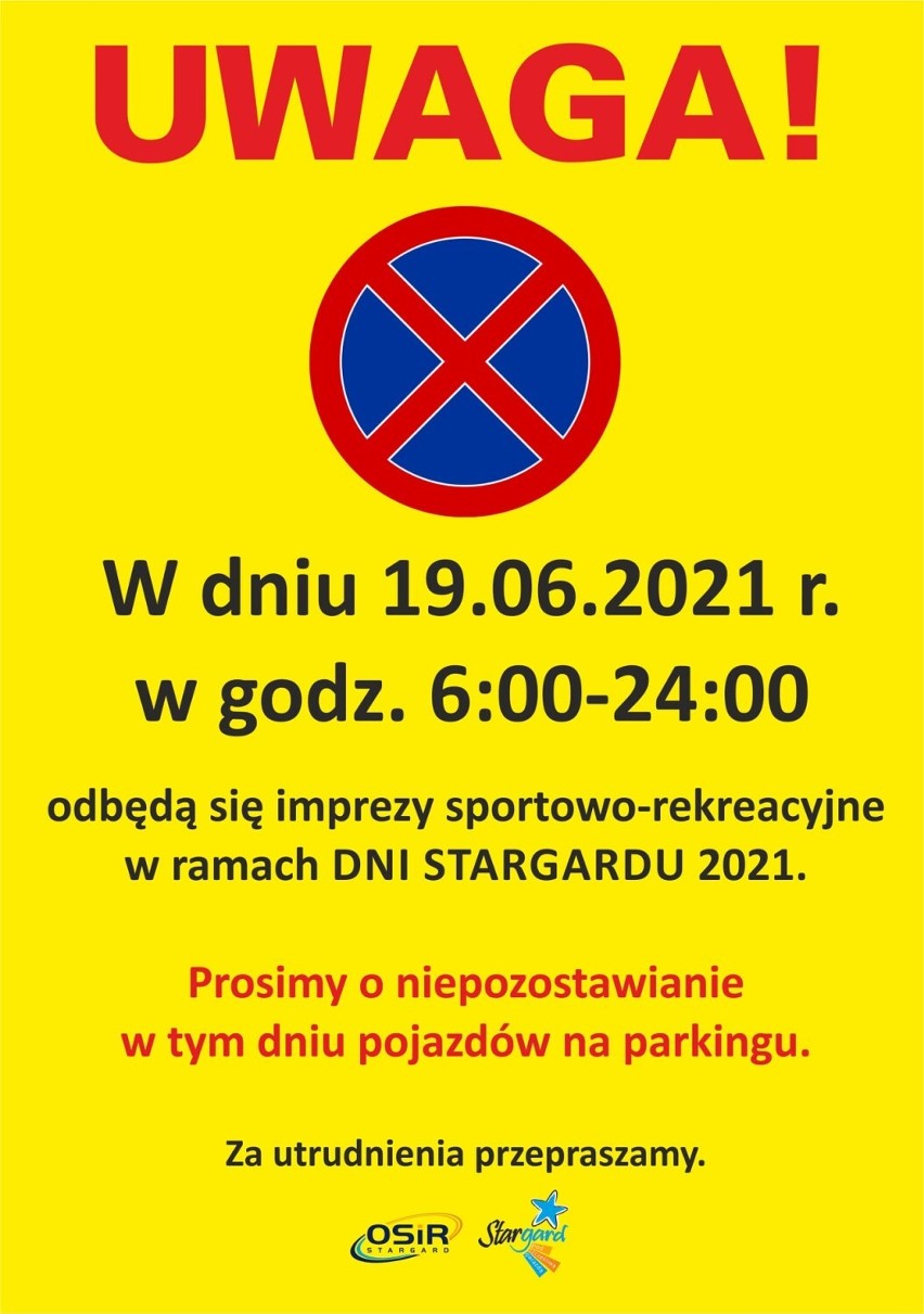 Sportowe Dni Stargardu 2021. Ulica Szczecińska będzie wyłączona z ruchu!