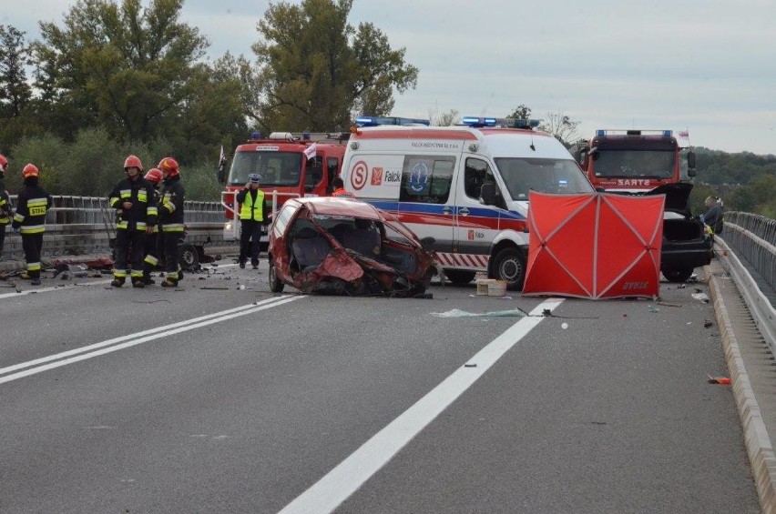 Wypadek na obwodnicy Kędzierzyna-Koźla, 27 września 2018....