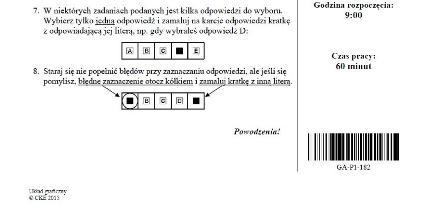 EGZAMIN GIMNAZJALNY 2018. Język angielski - arkusze CKE, odpowiedzi. Egzamin gimnazjalny - j.angielski poziom podstawowy