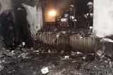 Pożar w Dankowicach przy ulicy Oświęcimskiej [ZDJĘCIA]. Płonął budynek jednorodzinny