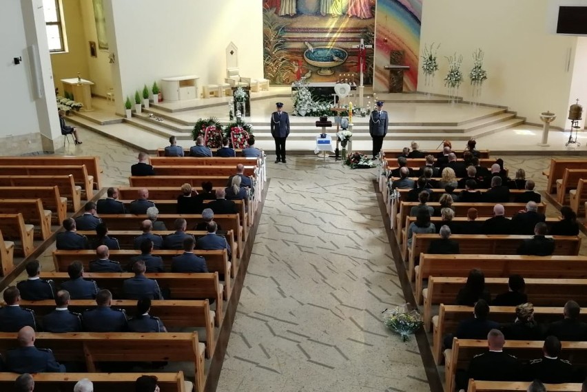 Pogrzeb zastępcy komendanta policji w Chełmnie [zdjęcia]