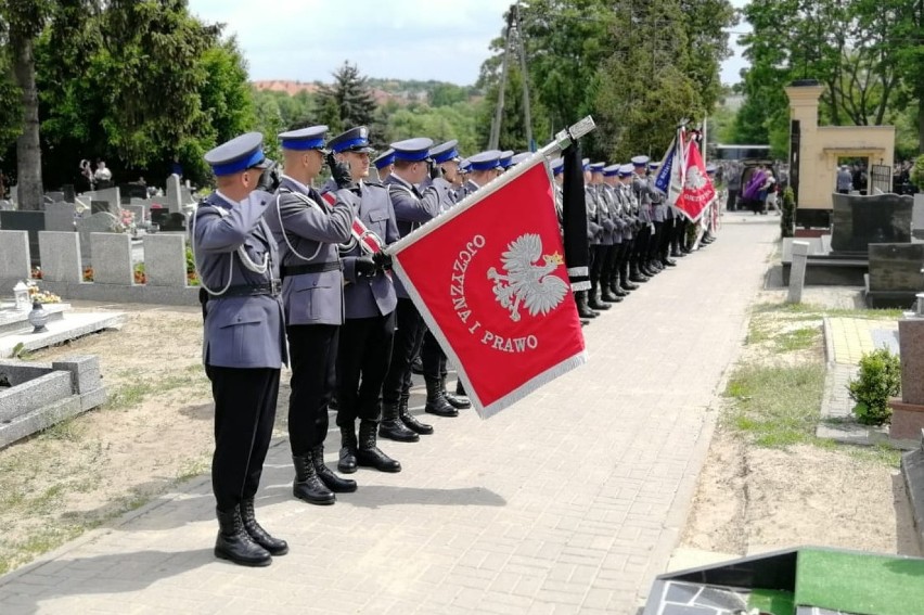 Pogrzeb zastępcy komendanta policji w Chełmnie [zdjęcia]