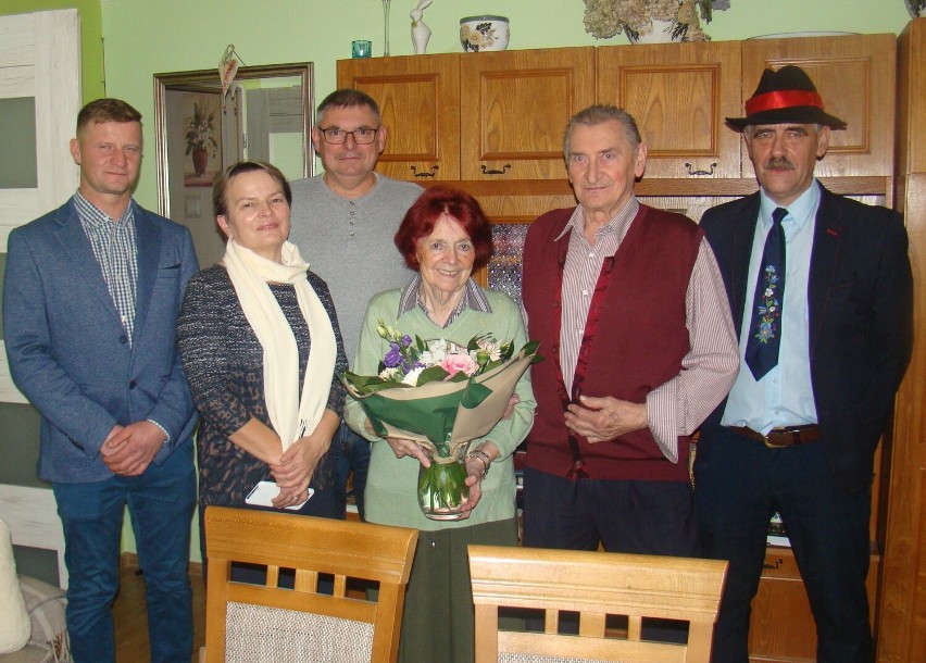 Szmaragdowe gody państwa Walburgi i Romana Jankowskich.