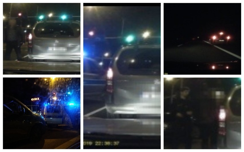 Zobacz jazdę pijanego kierowcy na drodze Włocławek - Kowal i zatrzymanie przez policję po obywatelskim zgłoszeniu [wideo]