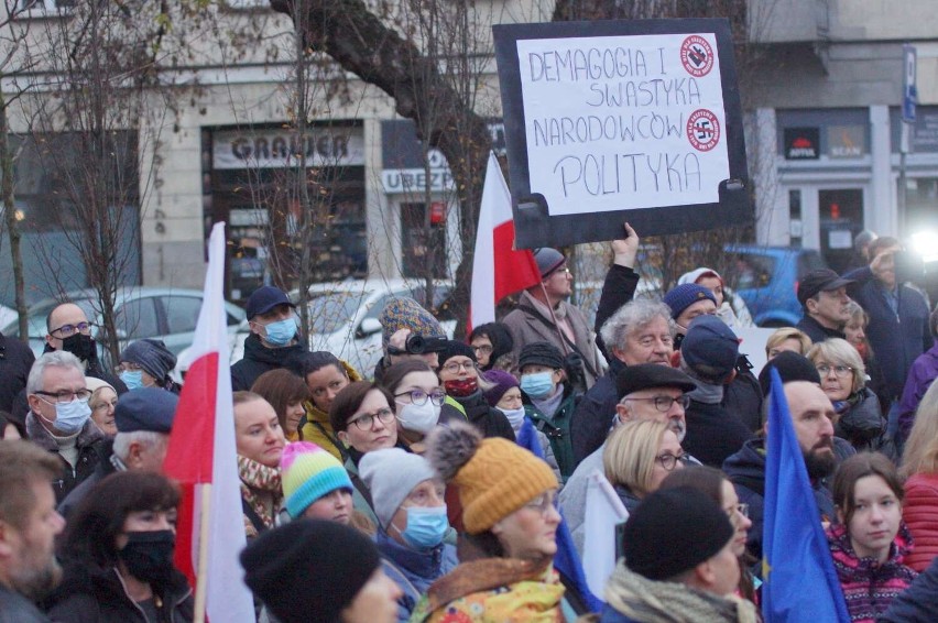 Kalisz wolny od faszyzmu. Marsz przeszedł ulicami miasta