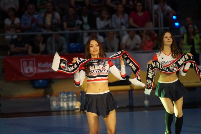 Calisia Cheeleaders podczas meczu Energa MKS Kalisz - PGE VIVE Kielce [FOTO]