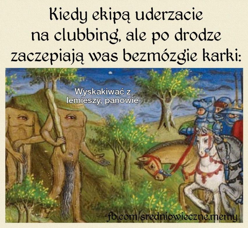Średniowieczne memy podbijają internety [MEMY]