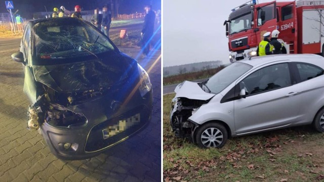 W ostatnich dniach nie obyło się bez wypadków drogowych na drogach powiatu wągrowieckiego