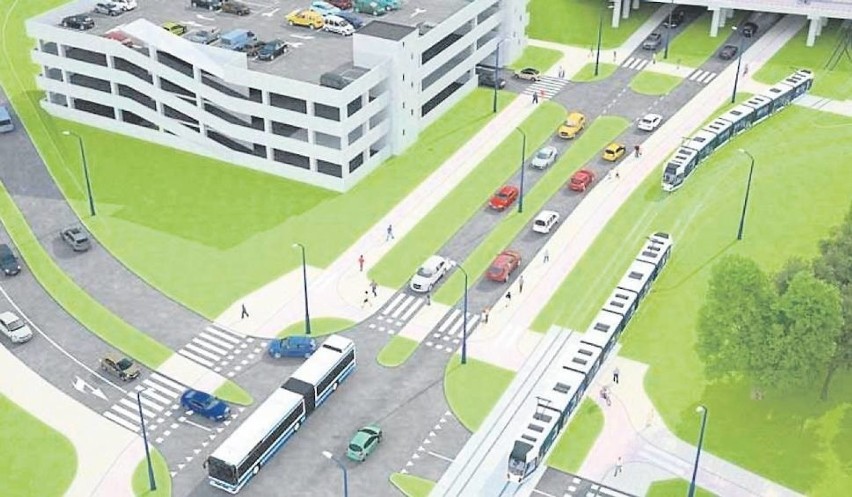 Kraków. Przygotowują budowę linii tramwajowej na Azory. Trwa audyt rowerowy [WIZUALIZACJE] 