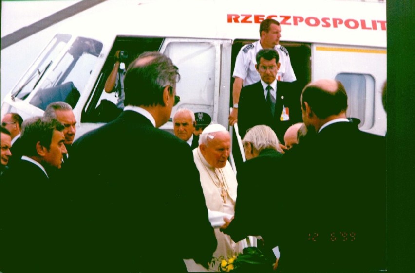 Jan Paweł II w Zamościu 12.06.99
