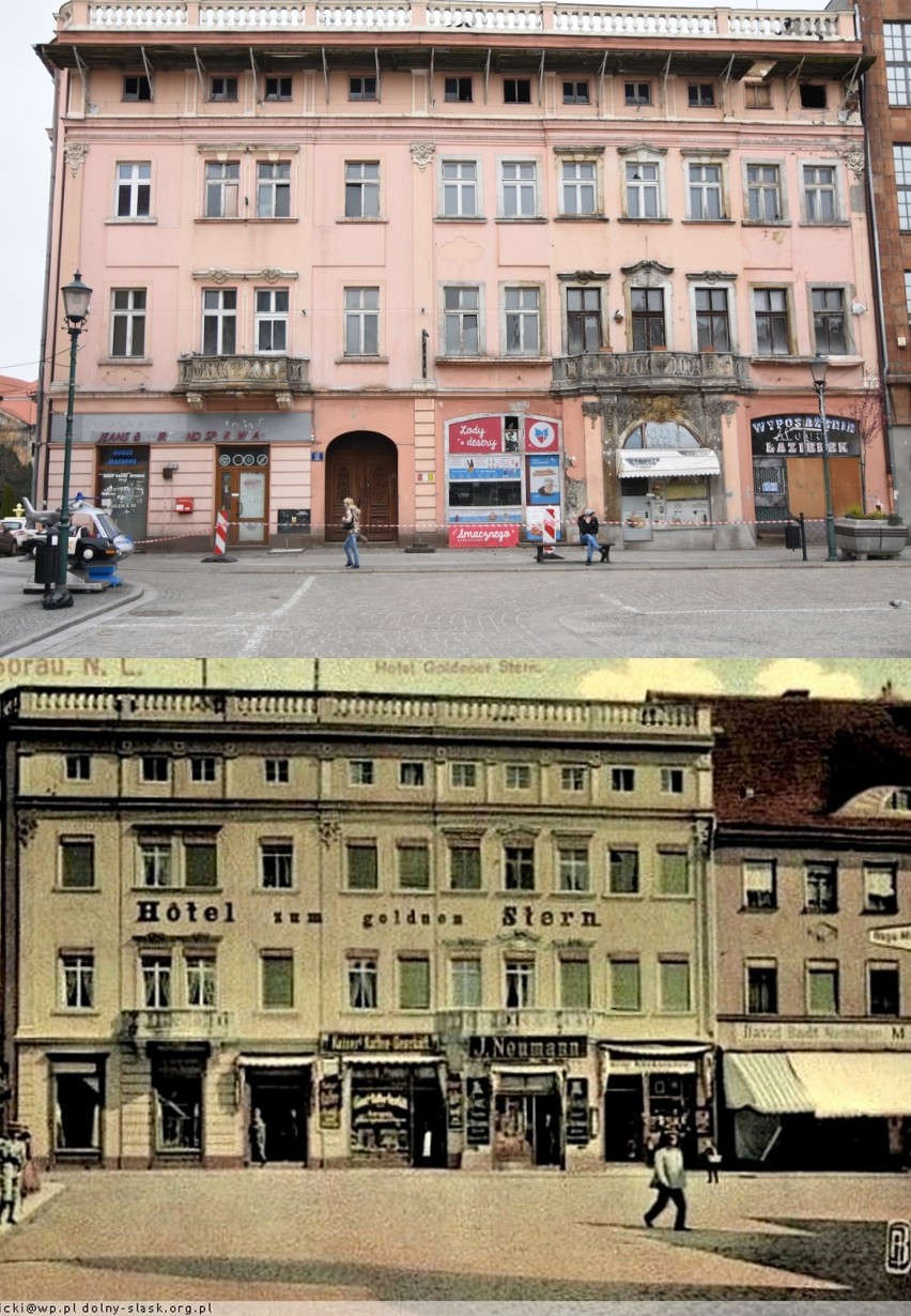 Kamienica nr 12 mieszcząca się w Rynku w Żarach była kiedyś...