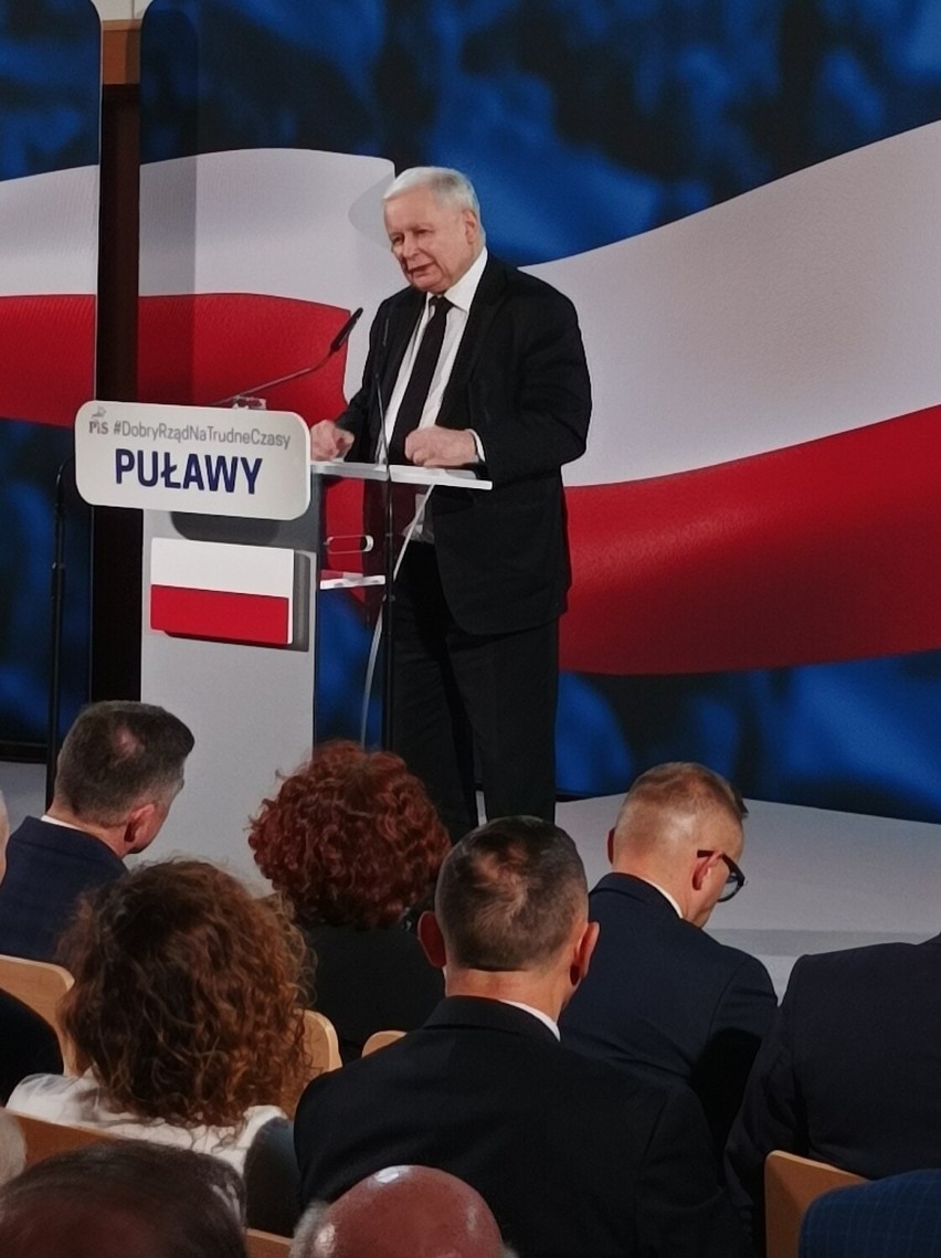 Jarosław Kaczyński w Puławach: węgla w Polsce nie zabraknie
