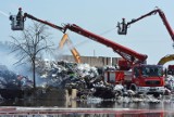 Łuna nad Dąbrówką Wlkp. Kolejny pożar w zakładzie recyklingowym WEXPOOL