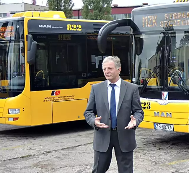 O zmianach w rozkładzie jazdy autobusów MZK Stargard informuje Jan Gumuła, dyrektor MZK.