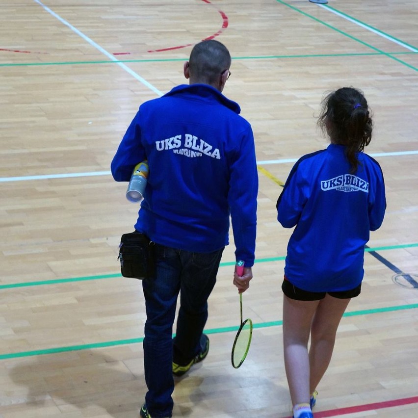 UKS Bliza Władysławowo na Mistrzostwach Województwa Pomorskiego w Badmintonie w Helu
