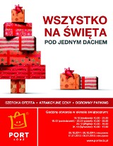 Port Łódź zaprasza na zakupy w świątecznej atmosferze
