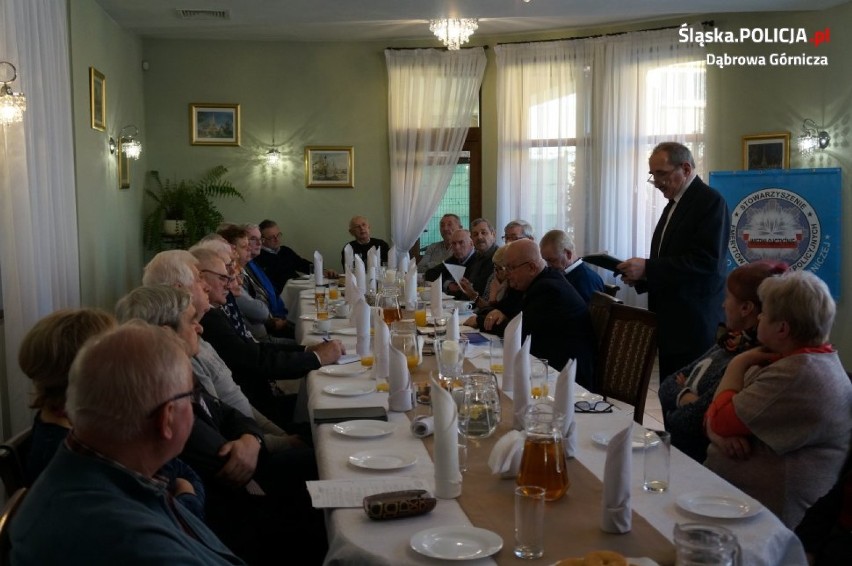 Dąbrowa Górnicza: emeryci i renciści policyjni na corocznym spotkaniu ZDJĘCIA 