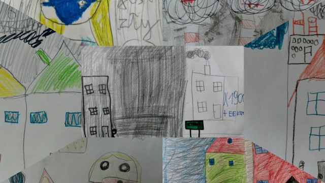 Dzieci z Rybnika rysują smog dla premiera Morawieckiego