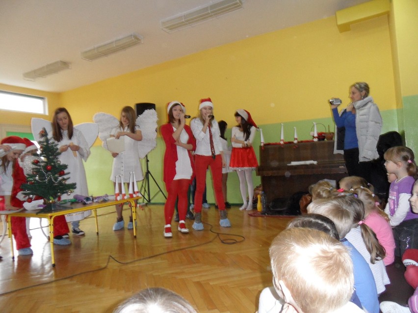 Mikołajkowe spotkanie zorganizowali uczniowie z Zespołu Szkół nr 1 w Nowym Dworze Gdańskim