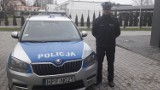 Policjant pomógł mężczyźnie choremu na epilepsję