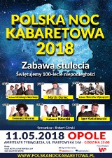 Polska Noc Kabaretowa 2018 w Opolu. W amfiteatrze będzie zabawa stulecia [PROGRAM, KABARETY]