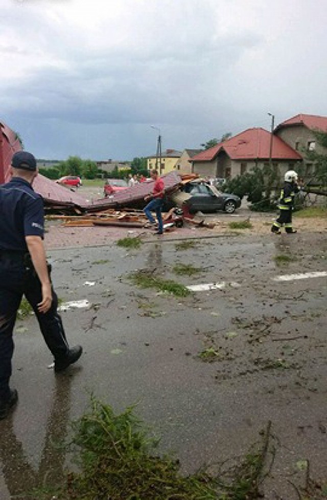 Interwencje strażaków na terenie Lysek