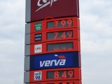 W Lesznie na pylonach kilku stacji benzynowych miejsce na dwucyfrową kwotę za litr. Przygotowania do cen na poziomie 10 złotych? 