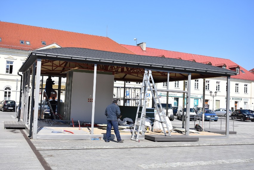 Kończy się rozbiórka Cafe Rynek na oświęcimskim Rynku Głównym