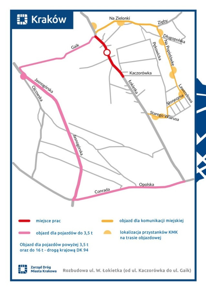 Kraków. 10-miesięczne opóźnienie przebudowy ulicy Łokietka. Wreszcie wznowią tam prace. Mieszkańców czekają duże utrudnienia 