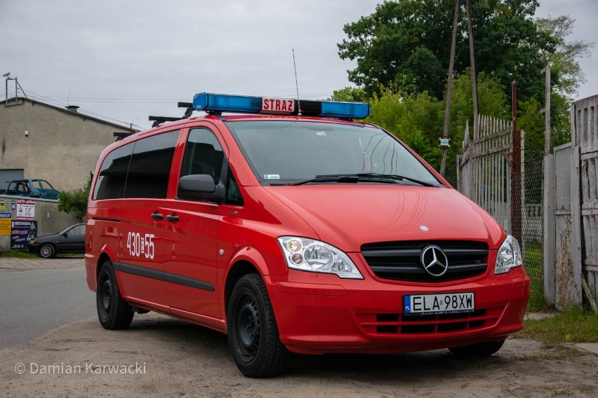 Strażacy ochotnicy ćwiczyli umiejętności w Łasku