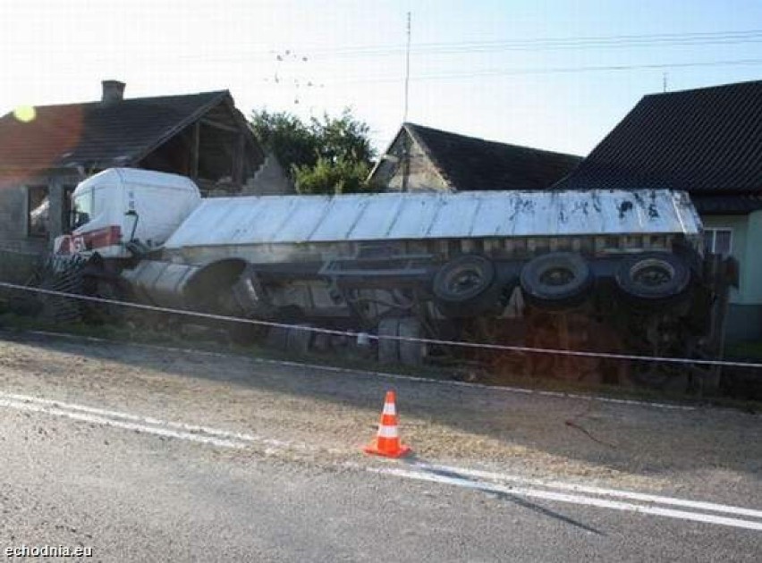 Do poważnego wypadku doszło w miejscowości Czermno w pobliżu...