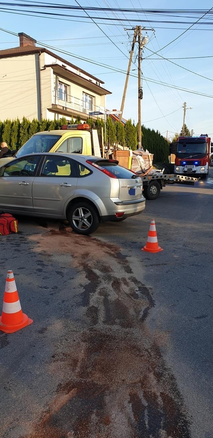 Krzykawa. W tym wypadku udział brały aż trzy pojazdy