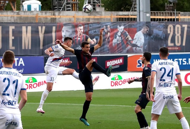 Tomas Podstawski w meczach Pogoni Szczecin.