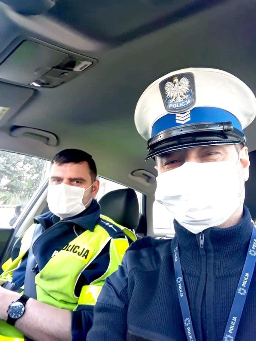 Grodziscy policjanci w pełnej gotowości do niesienia pomocy w walce z koronawirusem