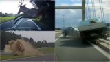 Dramatyczne wypadki, pościgi i niebezpieczne zachowania kierowców na drogach w Tarnowie i regionie. Te nagrania jeżą włosy na głowie